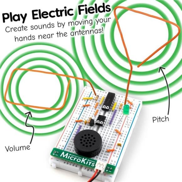 Theremin Electronics Kit | Educational Electronic Music STEAM/STEM Kits for Kids - Picture 4 of 6